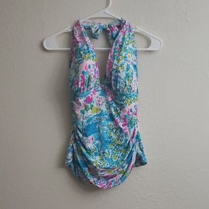 Halter tankini
